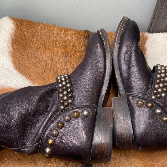 Womens ash leather moto boots size 37 check them out very nice thanks 🙏 - Picture 7 of 9